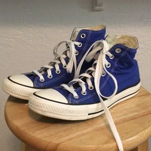 Blue High Top Converse All Star
